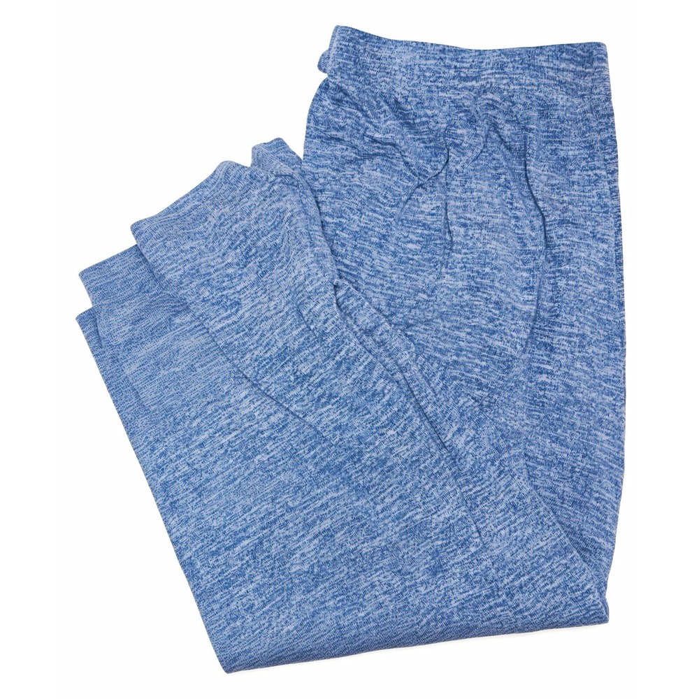 BloomChic Blue Heather Knit Wrap Pants Women's US 26 / 4X Soft Cozy Flowy Plus S